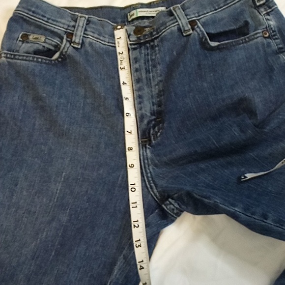 Lee Women's Relaxed At Waist Straight Leg Jeans Size 10M - Picture 11 of 12